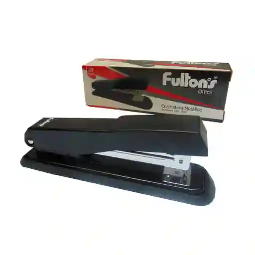 Fultons Corchetera Mediana Metal Negra