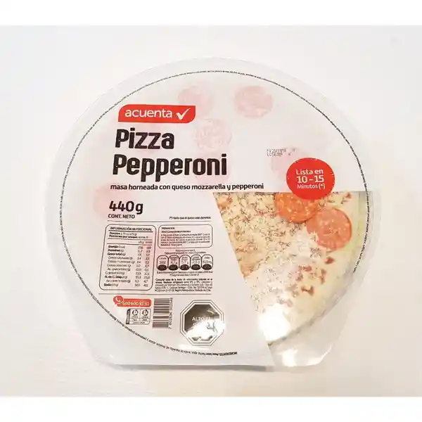 Pizza Pepperoni Acuenta