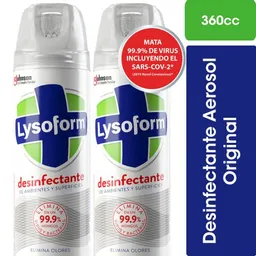 Lysoform Desinfectante de Ambiente y Superficies Original