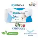 Bubu Toalla Húmedas 99.9% de Agua Aqua Wipes