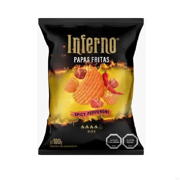 Inferno Papa Frita Spicy Pepperoni