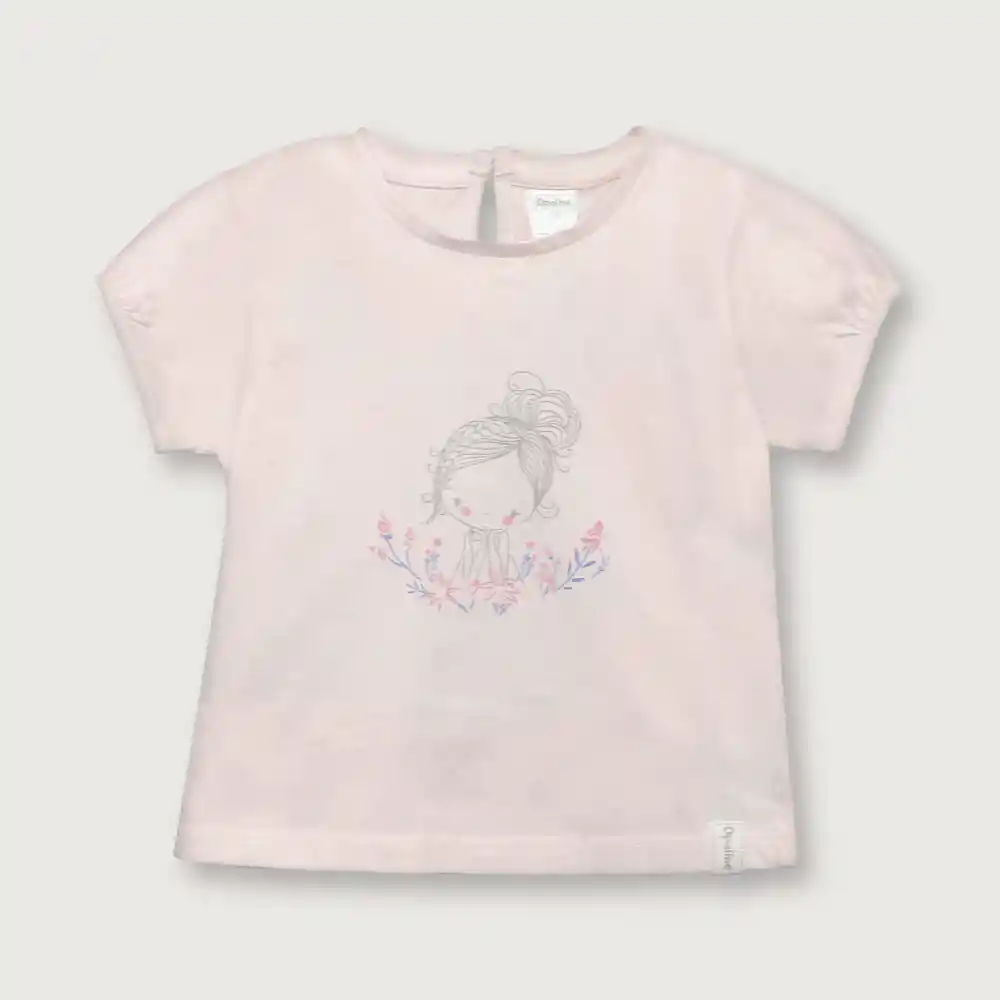Polera Tipo Princesa Niña Damasco Talla 3a
