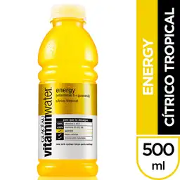 Vitamin Water Bebida Energy Sabor a Cítrico Tropical