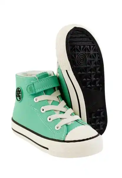 Zapatillas Day To Day Caña Velcro Niña Menta 36 942 Ficcus