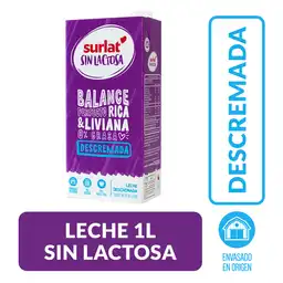 Surlat Leche Descremada sin Lactosa