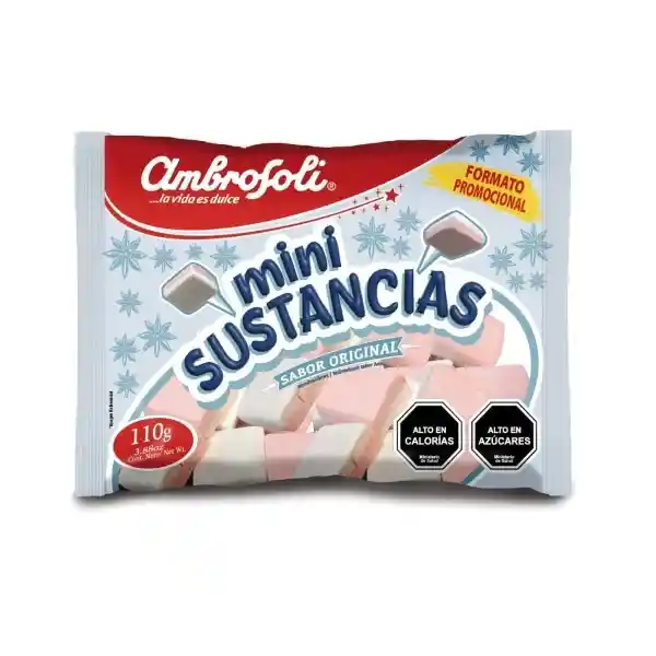 Ambrosoli Malvavisco Sabor Anís Sustancias Mini