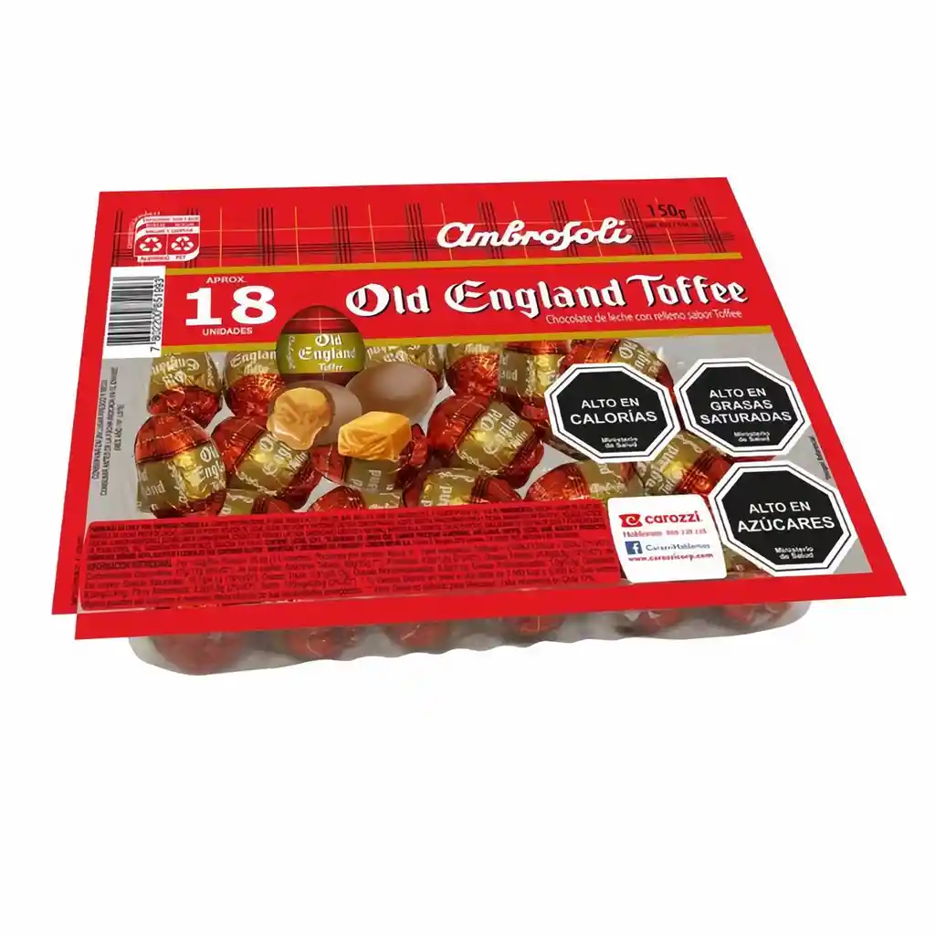 Ambrosoli Huevo Toffee