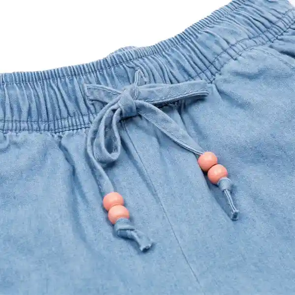 Short Niña Celeste Pillin 3 a