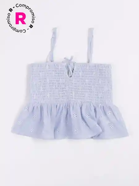 M6T Blusa Sin Manga Setsolei Nn Celeste 14 V26