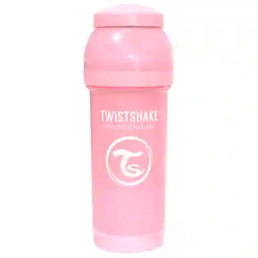 Twistshake Mamadera Anti-cólico Color Rosa