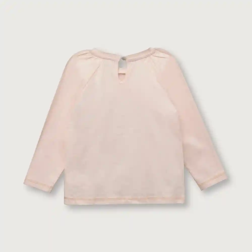 Polera Minnie Mouse Tipo Princesa Niña Rosada Talla 6M Opaline