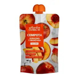 Nuestra Cocina Compota Manzana y Durazno