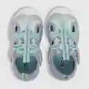 Sandalias Abertura Completa De Niña Gris Talla 21