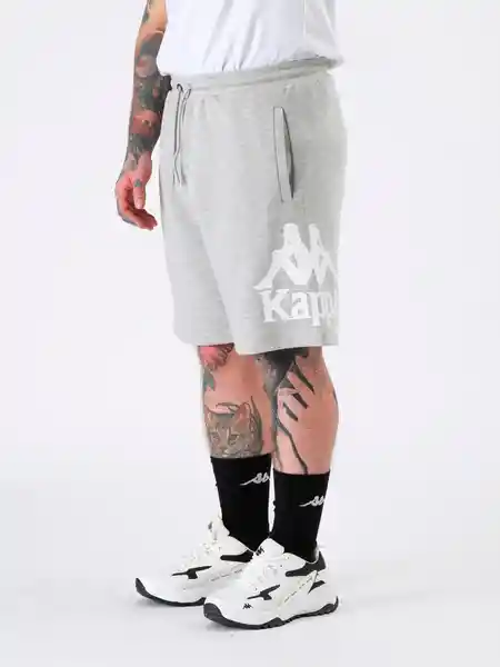 Kappa Short H Gris S KPMSHV