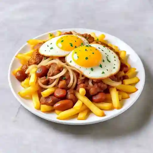 Chorrillana Todas Las C.3p+bebida 1.5Lt