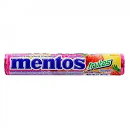 Mentos Caramelos Masticables Confitados Sabor Frutas