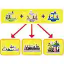 Súper Mario Juego de Balancín Escena Castillo