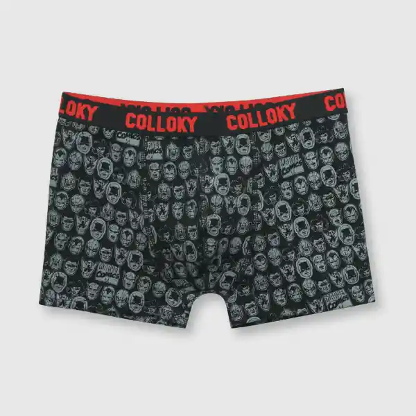 Bóxerde Niño Gris Melange Talla 4A Colloky