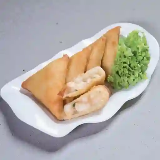 Camarón queso mandarín