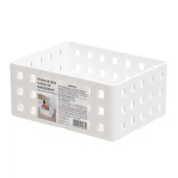 Miniso Caja de Almacenamiento Apilable Pequeña