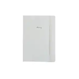 Miniso Cuaderno Estampado Con Plan Mensual Gris