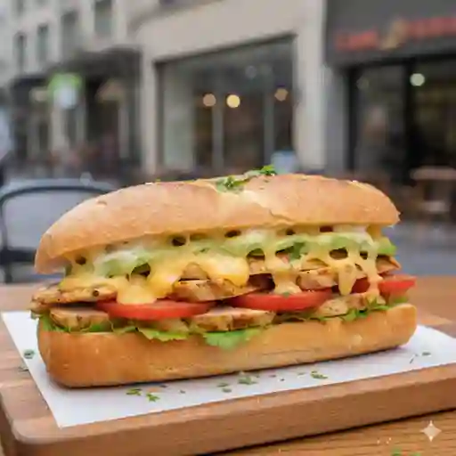 Churrasco de Pollo Barros Luco