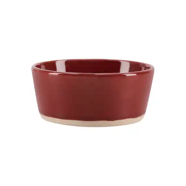 Bowl Para Postre de Cerámica Rojo 11