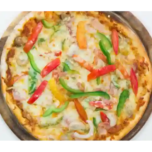 Pizza Vegetariana + Bebida de 1.5 Lts