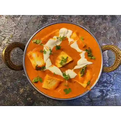 Sabzi makhanwala / panner + basmati rice