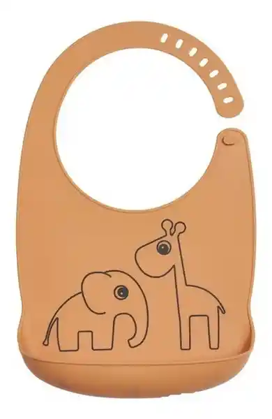 Done by Deer Babero de Silicona Dorado