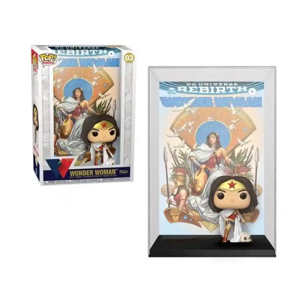 Funko Pop! Figura de Colección Comic Cover Wonder Woman on