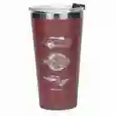 Vaso Térmico Burdeo Peces 480 mL Atakama Outdoor