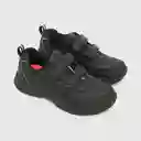 Zapatillas Sport Dos Velcros Neg Talla 27 Colloky