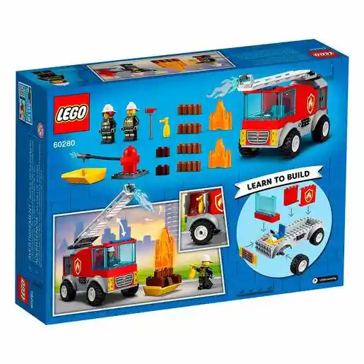 Lego Juguete de Construcción City Fire Ladder Truck 60280