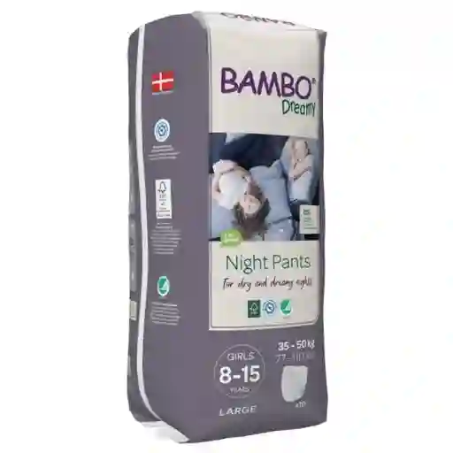 Bamboo Nature Pañal Ecológico Dreamy 8-15 Años 35-50 Kg 18876