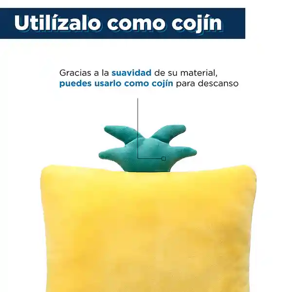 Almohada Cuadrada en Forma de Piña Fruit Series Miniso