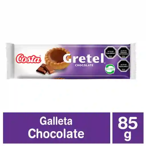 2 x Galleta Gretel Costa 85 g Chocolate