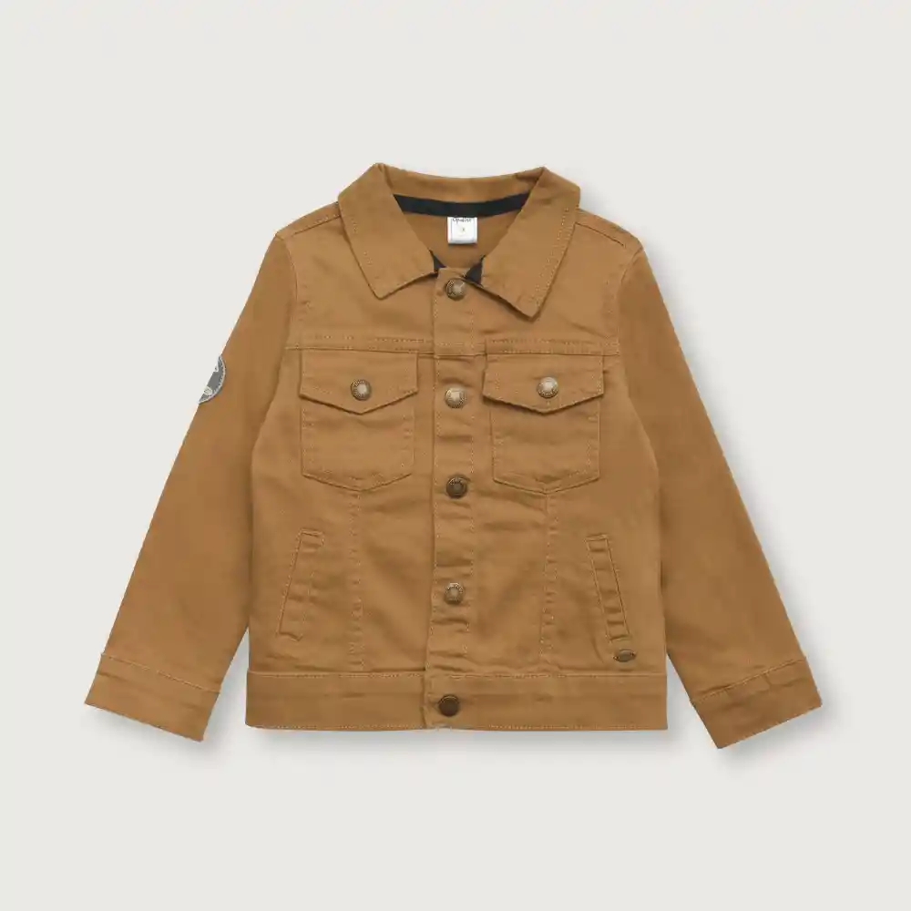 Chaqueta de Niño Aves Mostaza Talla 3A Opaline