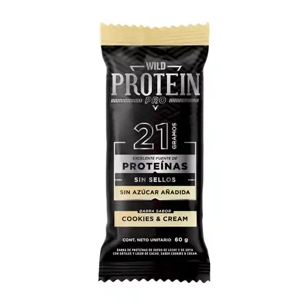 Wild Protein Snack Barra Pro Cookies And Cream