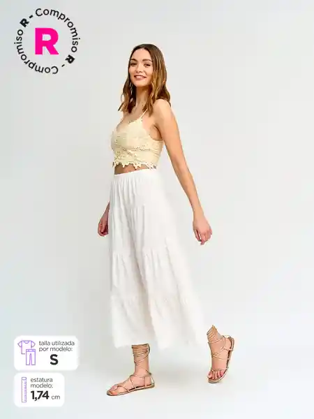 Index Falda Larga Epunto Color Blanco S S25