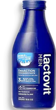 Lactovit Gel Ducha Men Deo Acción