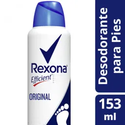 Desodorante Rexona Efficient Original En Aerosol 153 Ml.
