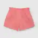 Short Niña Rosado Talla 10a
