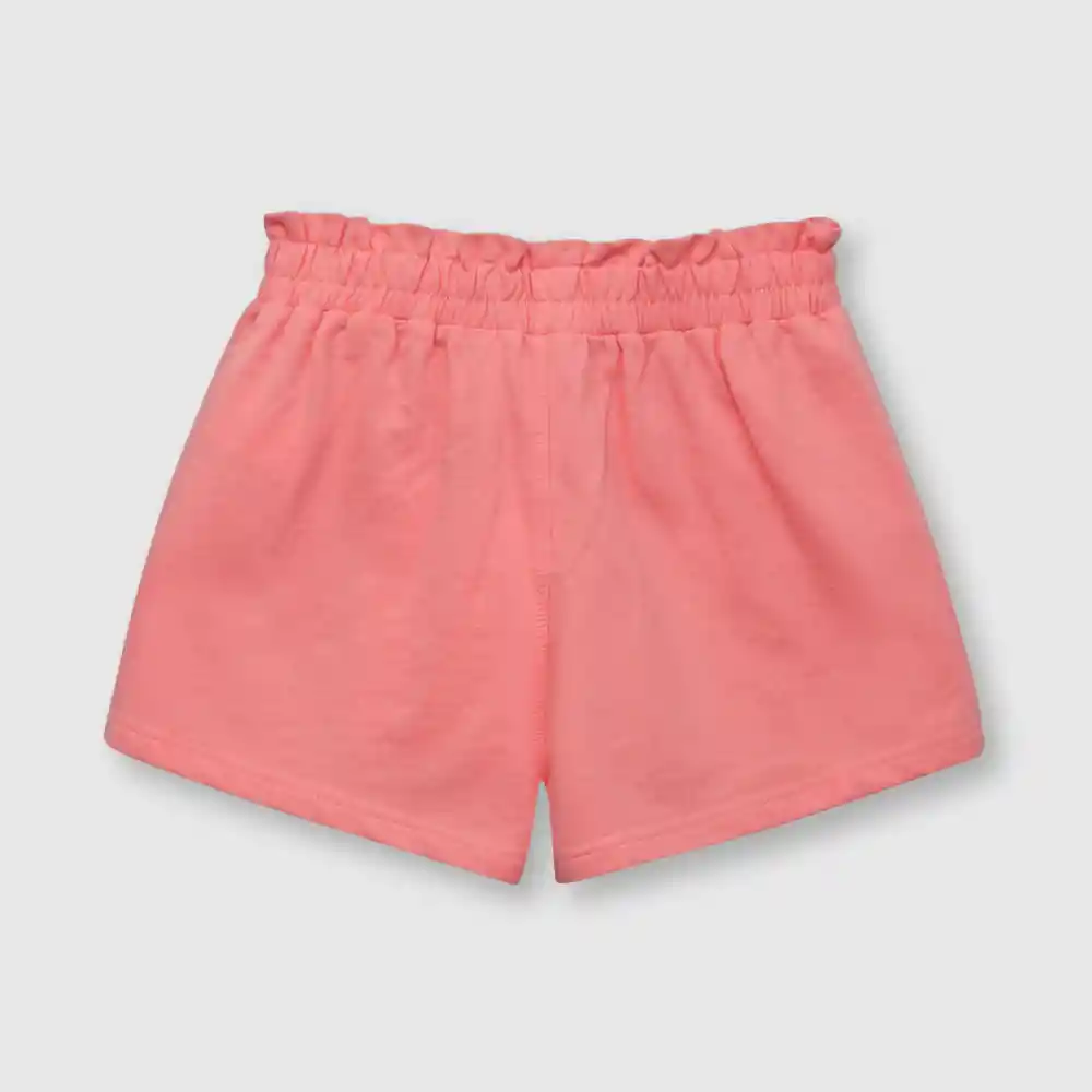 Short Niña Rosado Talla 10a