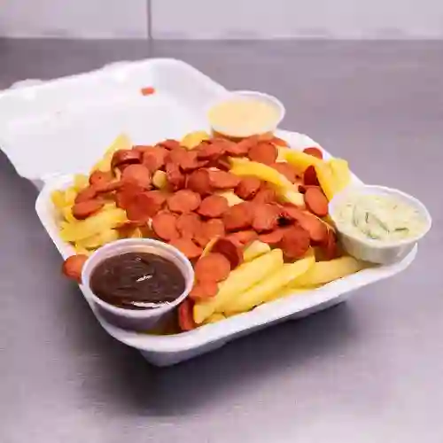 Salchipapas grande