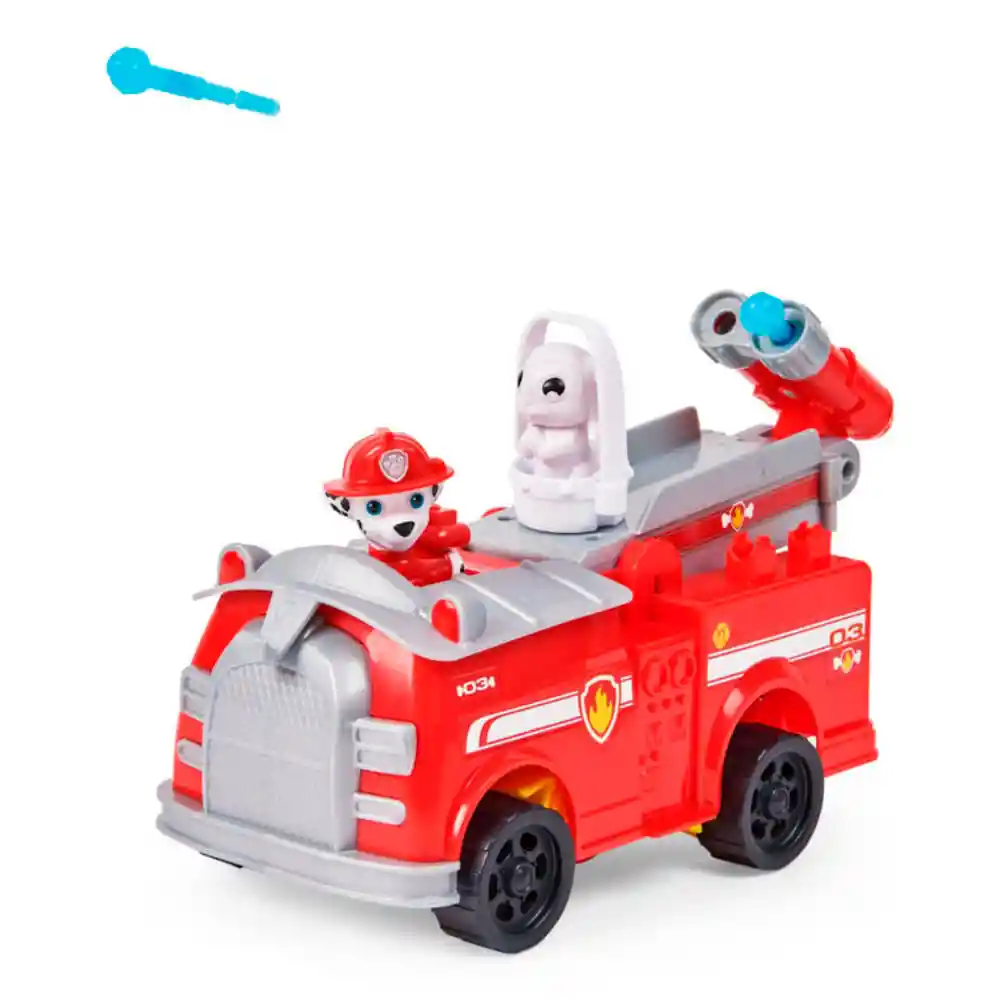 Vehículo Transformable de Rescate Paw Patrol Marshall