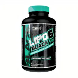 NUTREX Suplemento Lipo 6 Black Uc Her 60 Capsulas