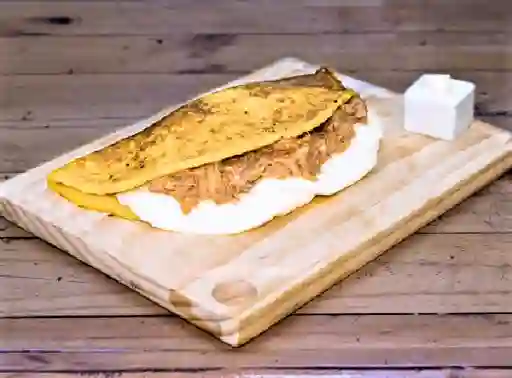 Cachapas Mixta de Carne Mechada