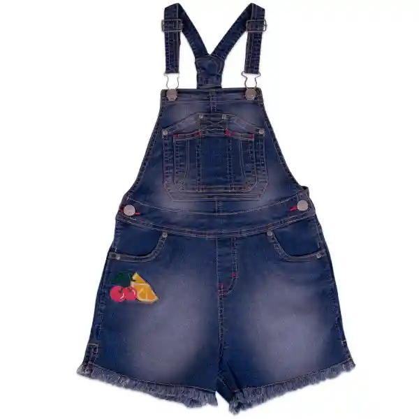 Jardinera Niña Denim Talla 8 A Pillín