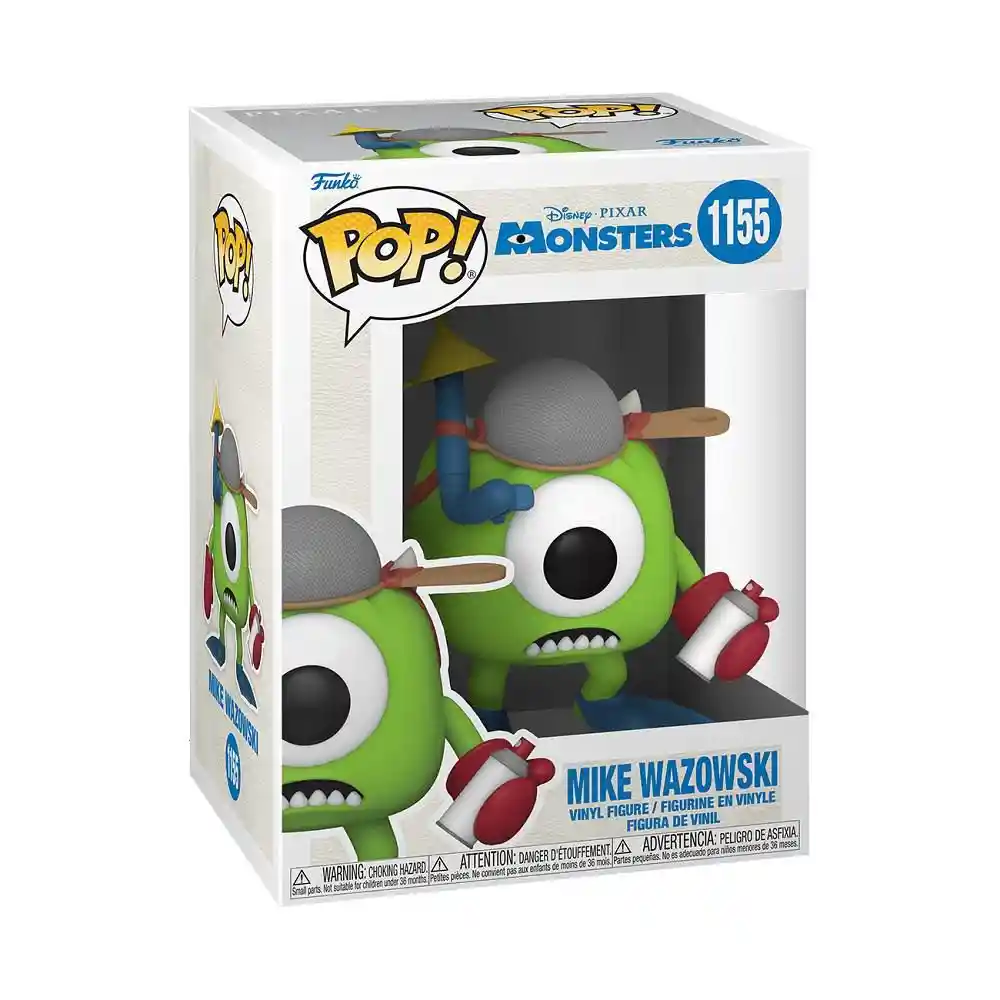 Funko Pop Figura Coleccionable Monsters Inc Mike Wazowski
